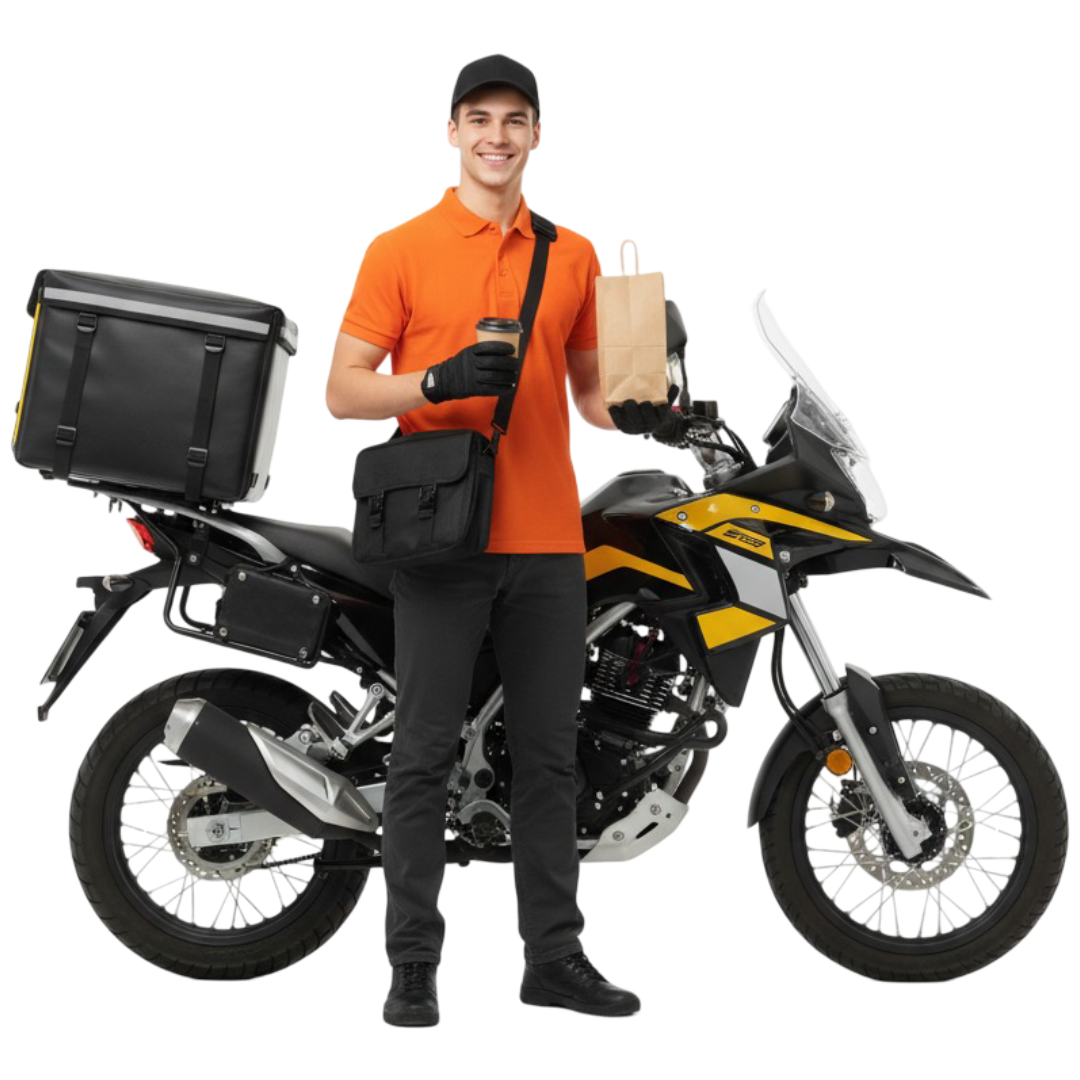 Fastriom delivery driver app interface