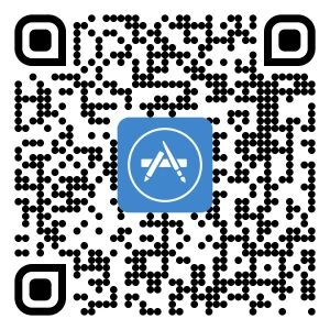 Code QR pour télécharger l'application FastRiom sur l'App Store